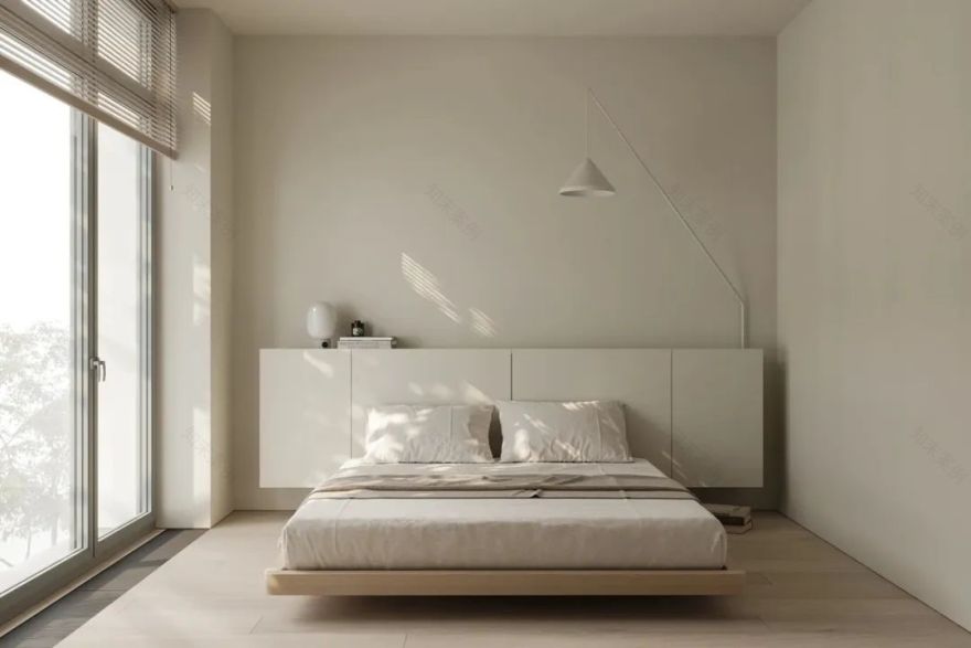 奶油色调的宁静家园丨Zeworkroom Studio-23