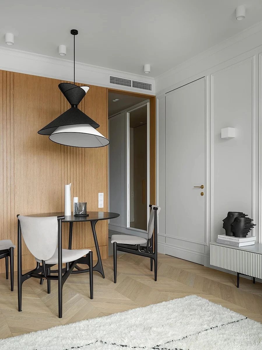 54㎡时尚简约单身公寓丨Aleksandra HelminskayaLeontieva-14