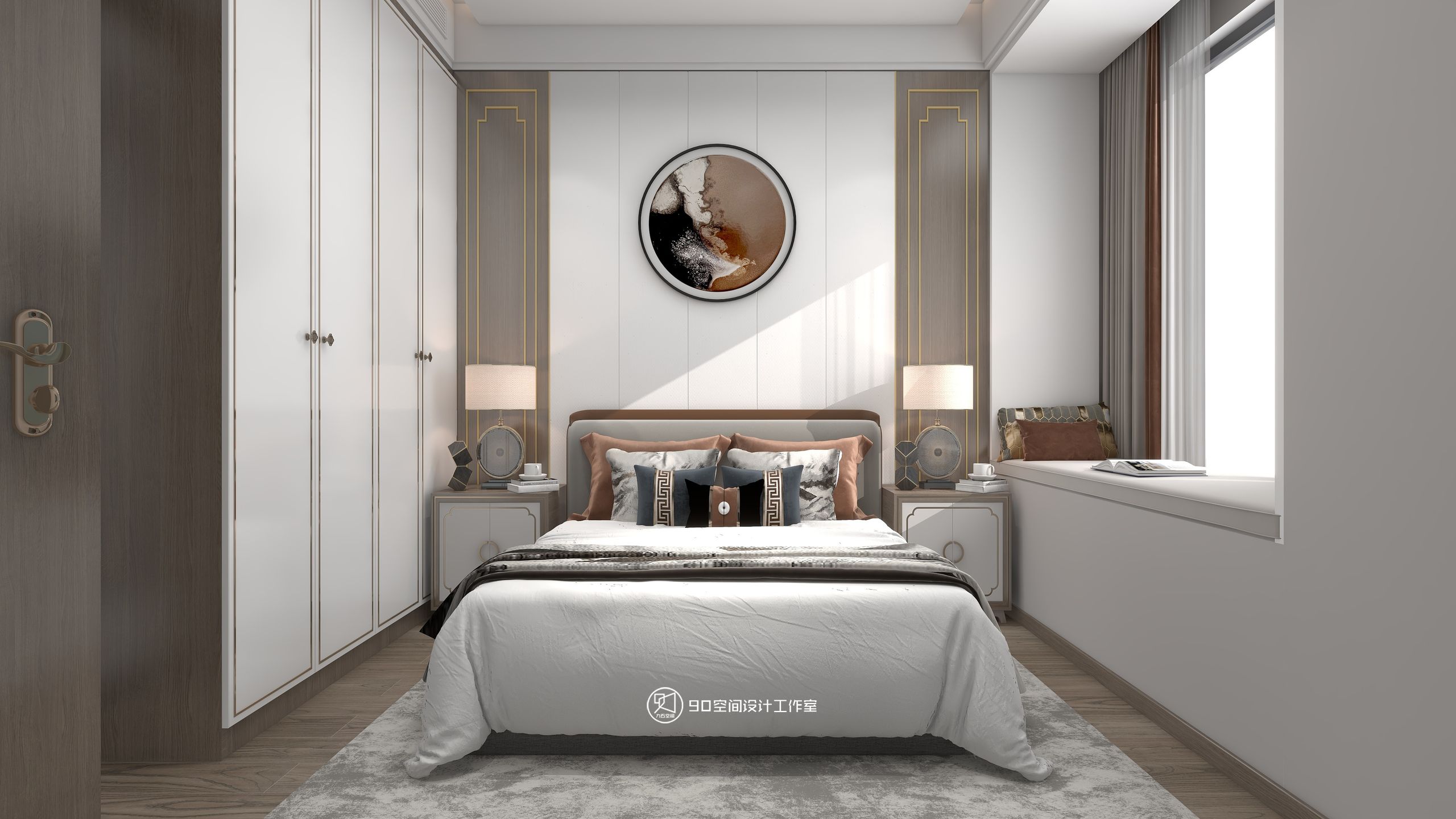 多情种新中式风格126 平方 4 室 2 厅 2 卫-36