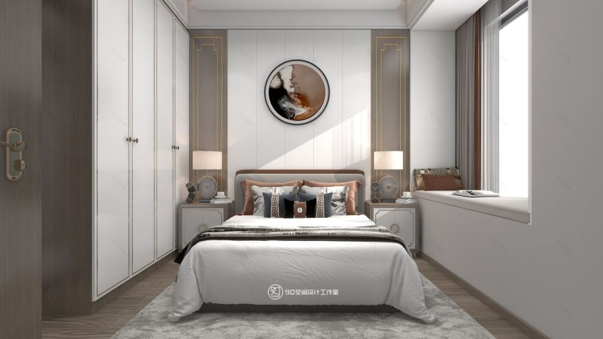 多情种新中式风格126 平方 4 室 2 厅 2 卫-36