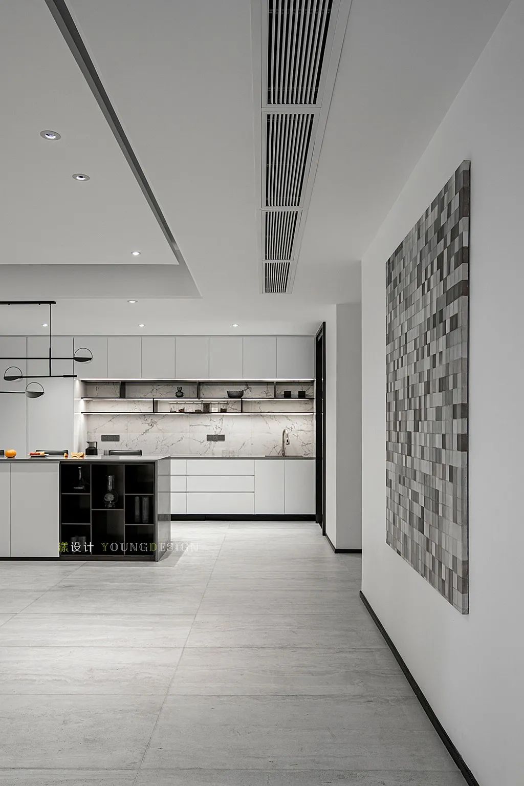 300㎡大平层极简艺术空间，设计师如何拆掉重来？-27