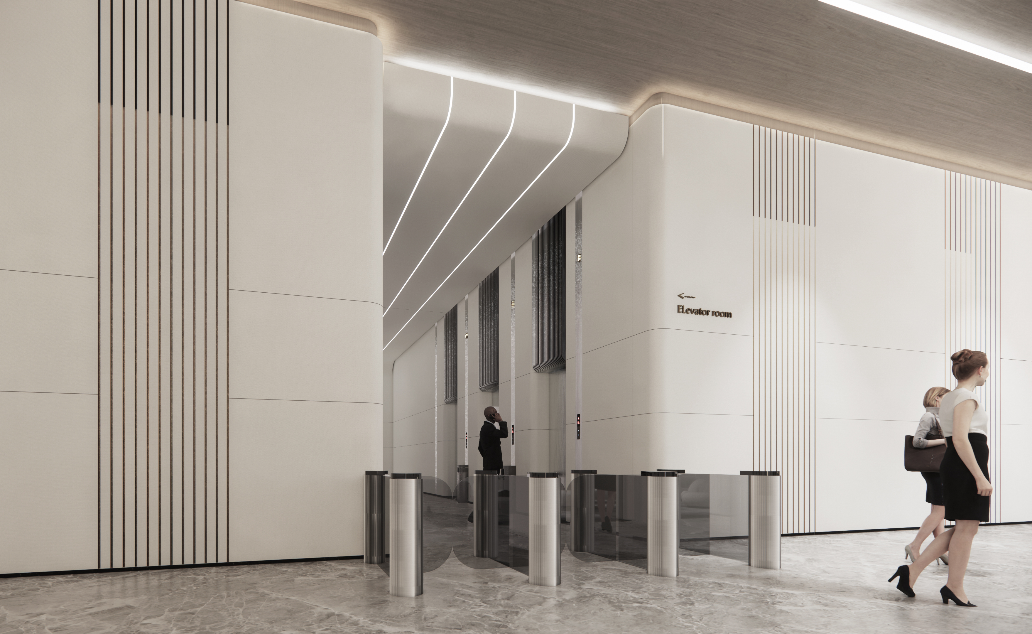 广州国际金融城大堂中心设计方案丨中国广州丨卓美设计-24