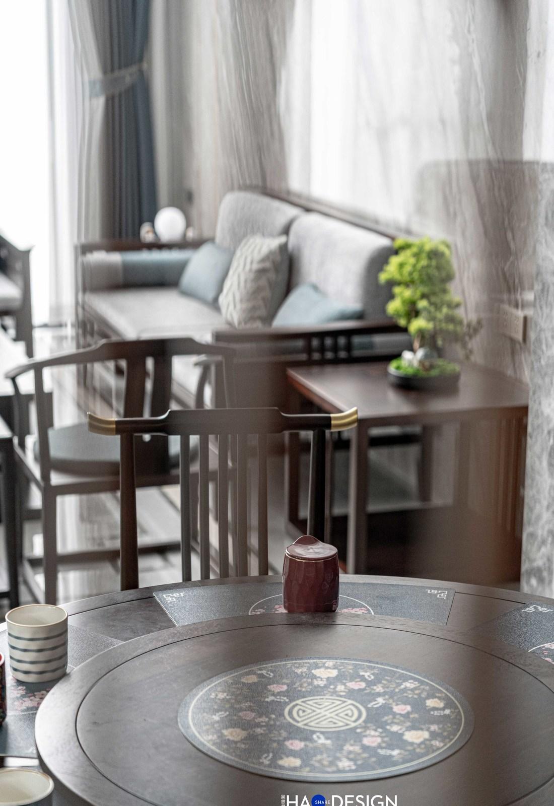 新中式别墅设计丨中国广州-29