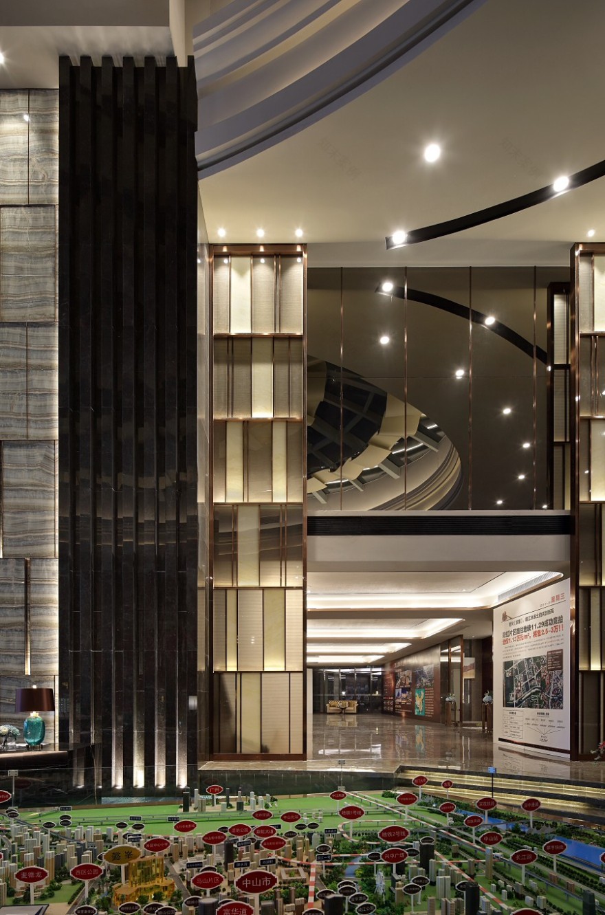 中山懿峯国际公寓售楼处 万象东方设计-22