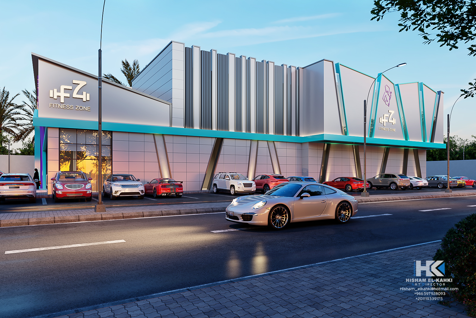 Women's gym نادي نسائى-4