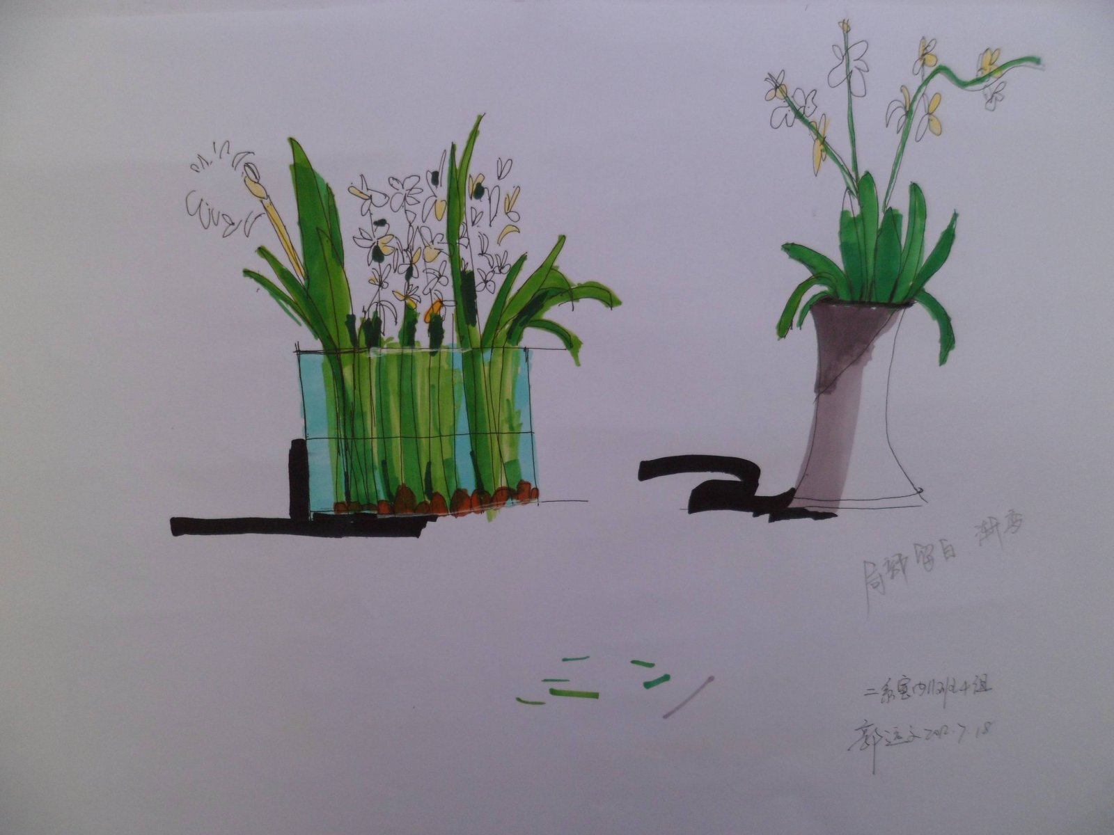 WYD+无影——几年前在特训营的手绘线稿单体-12