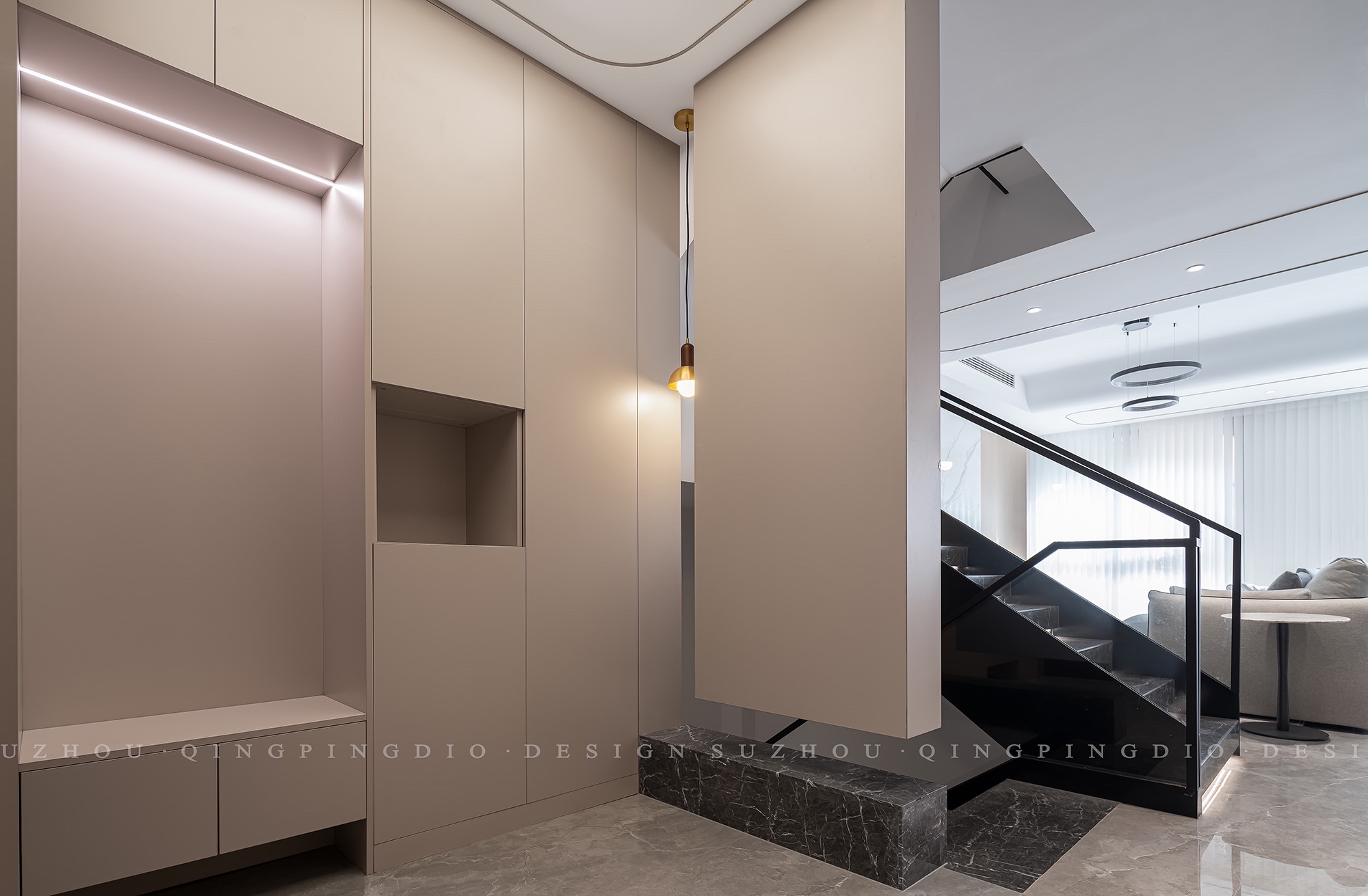 舟山白鹭湾花园丨中国舟山丨苏州清平调空间设计-2