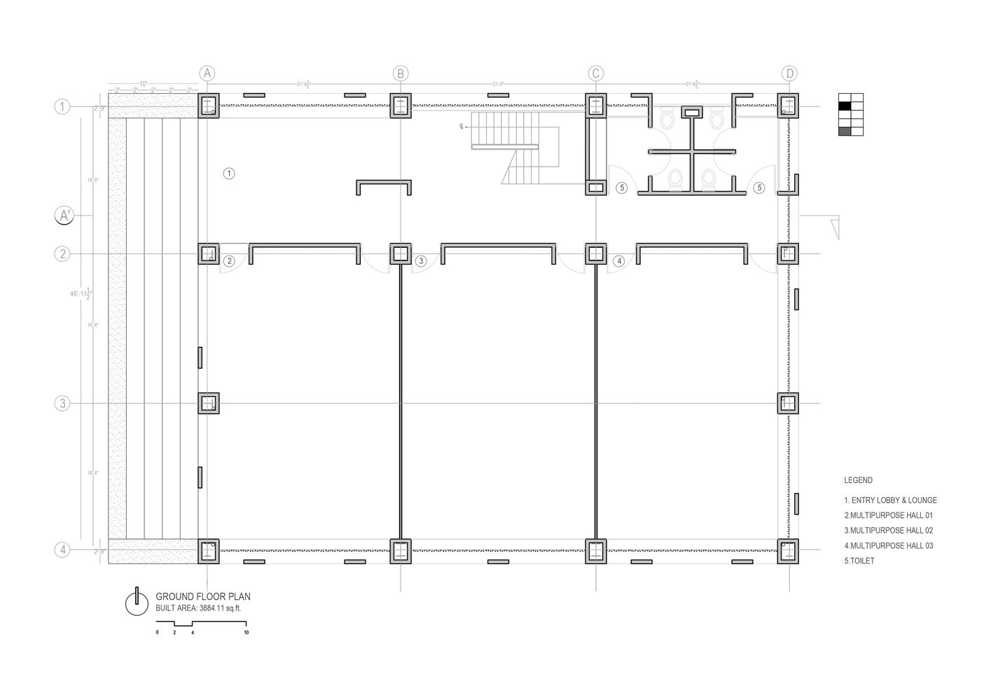 红色行政楼 · 节约空间的智慧校园设计丨孟加拉国达卡丨Archeground-16