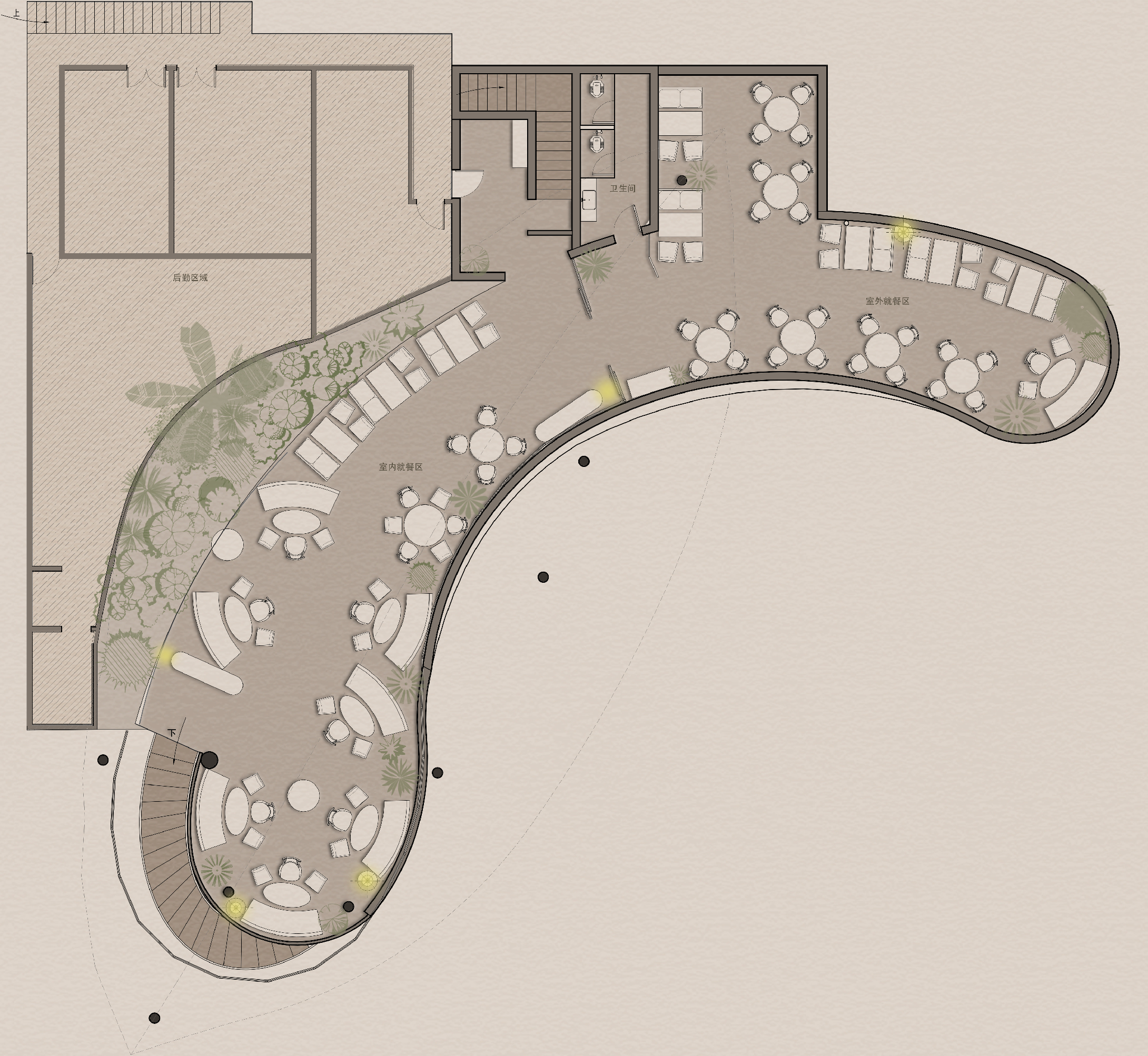 Lan岚·云南bistro餐厅丨中国丽江丨FUNS方糖空间设计顾问-104