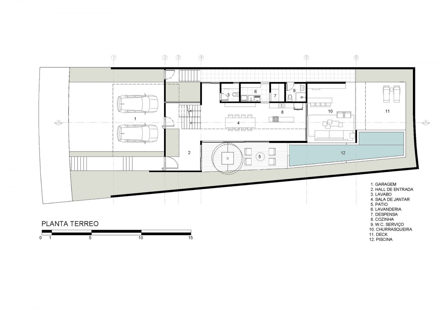 巴西 Guaiume 住宅丨24.7 Arquitetura Design-40