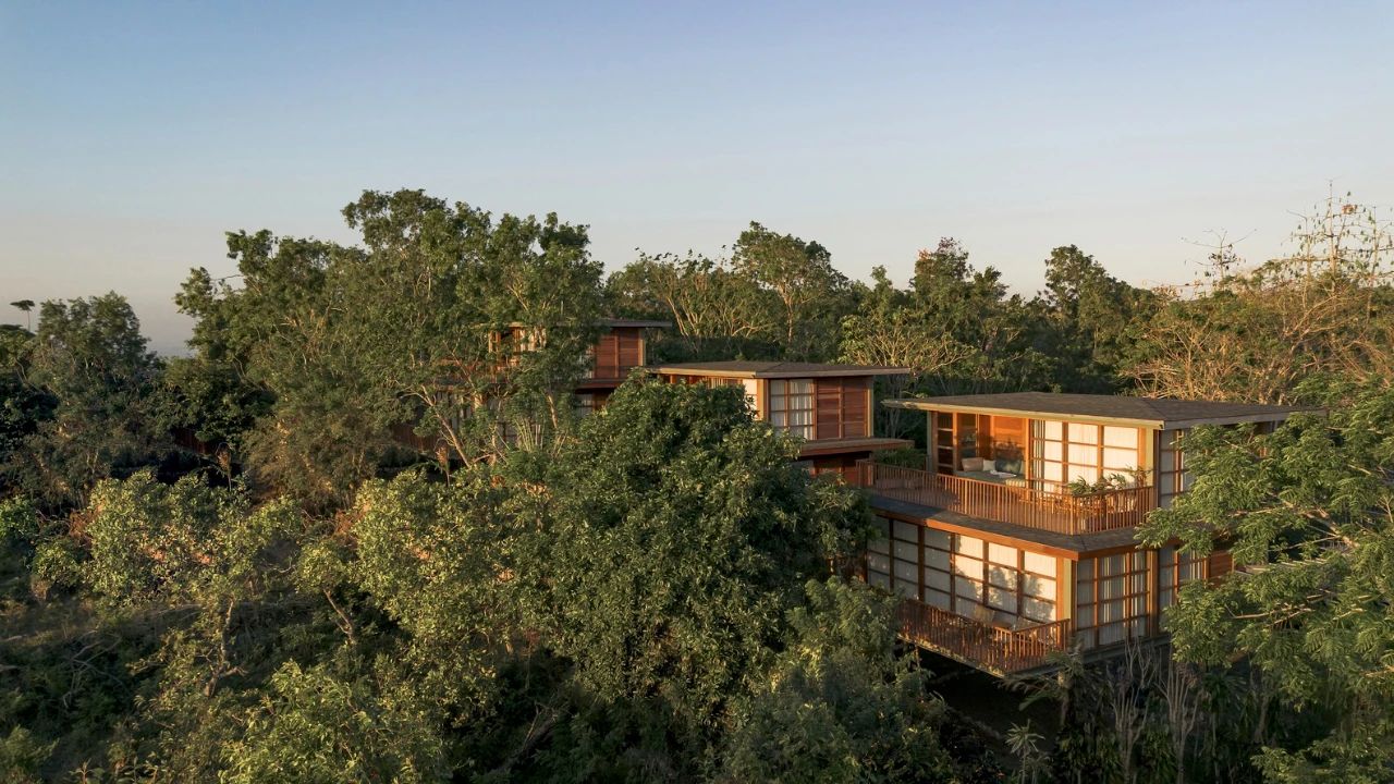 巴厘岛乌鲁瓦图树屋别墅丨印度丨Stilt Studios-13