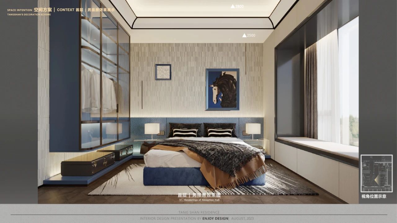 枫丹公馆 650㎡ 法式叠墅豪宅丨中国唐山丨燕语堂-139