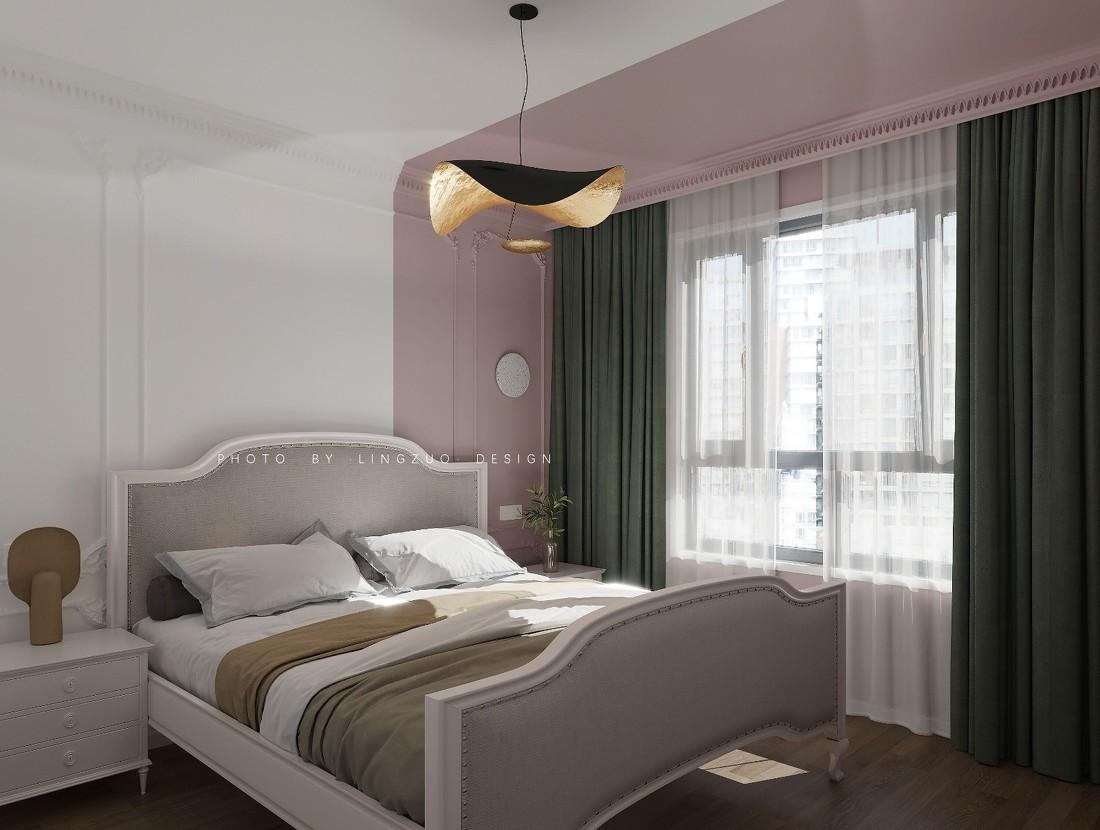 法式清新美宅 | KD 板子豆蔻绿沙发墙-7