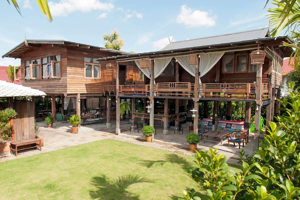 泰国传统高脚木屋翻新及装饰项目-8