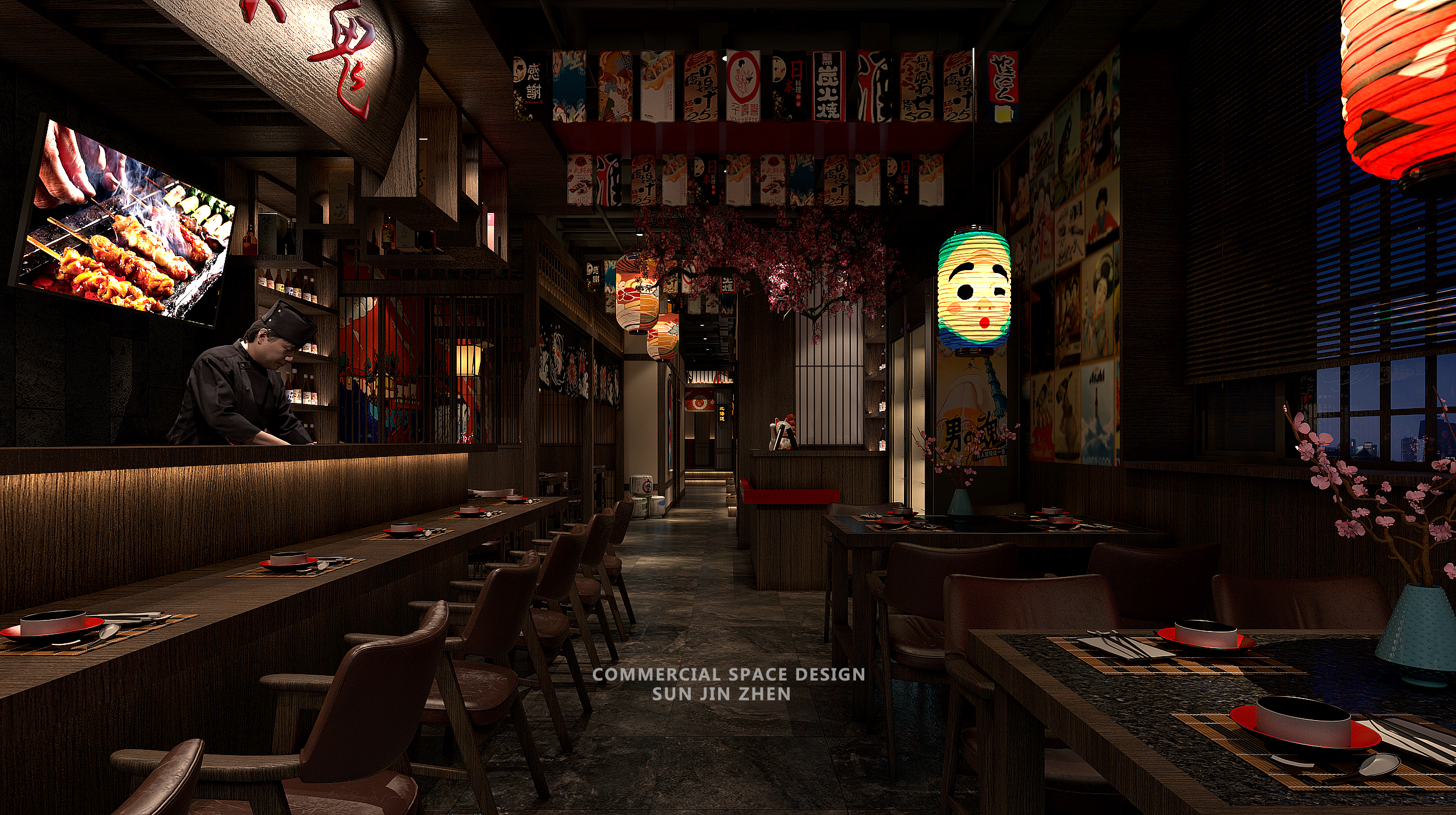 北京金宝街赤鬼横丁串烧酒场丨中国北京丨孙金甄（北京）室内建筑设计有限公司-15