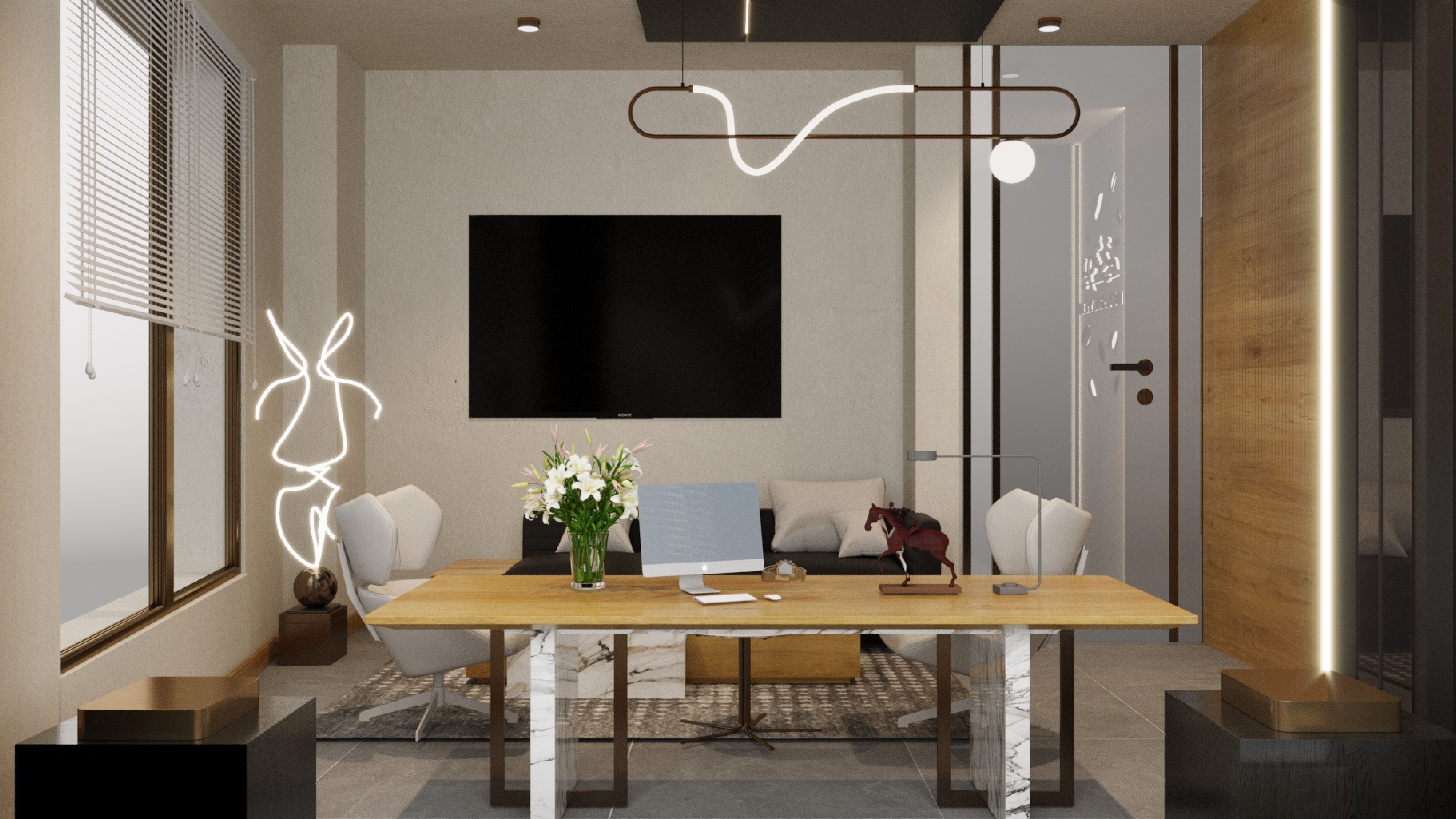 Design proposal for a group of offices / Ammaan Jordan-15