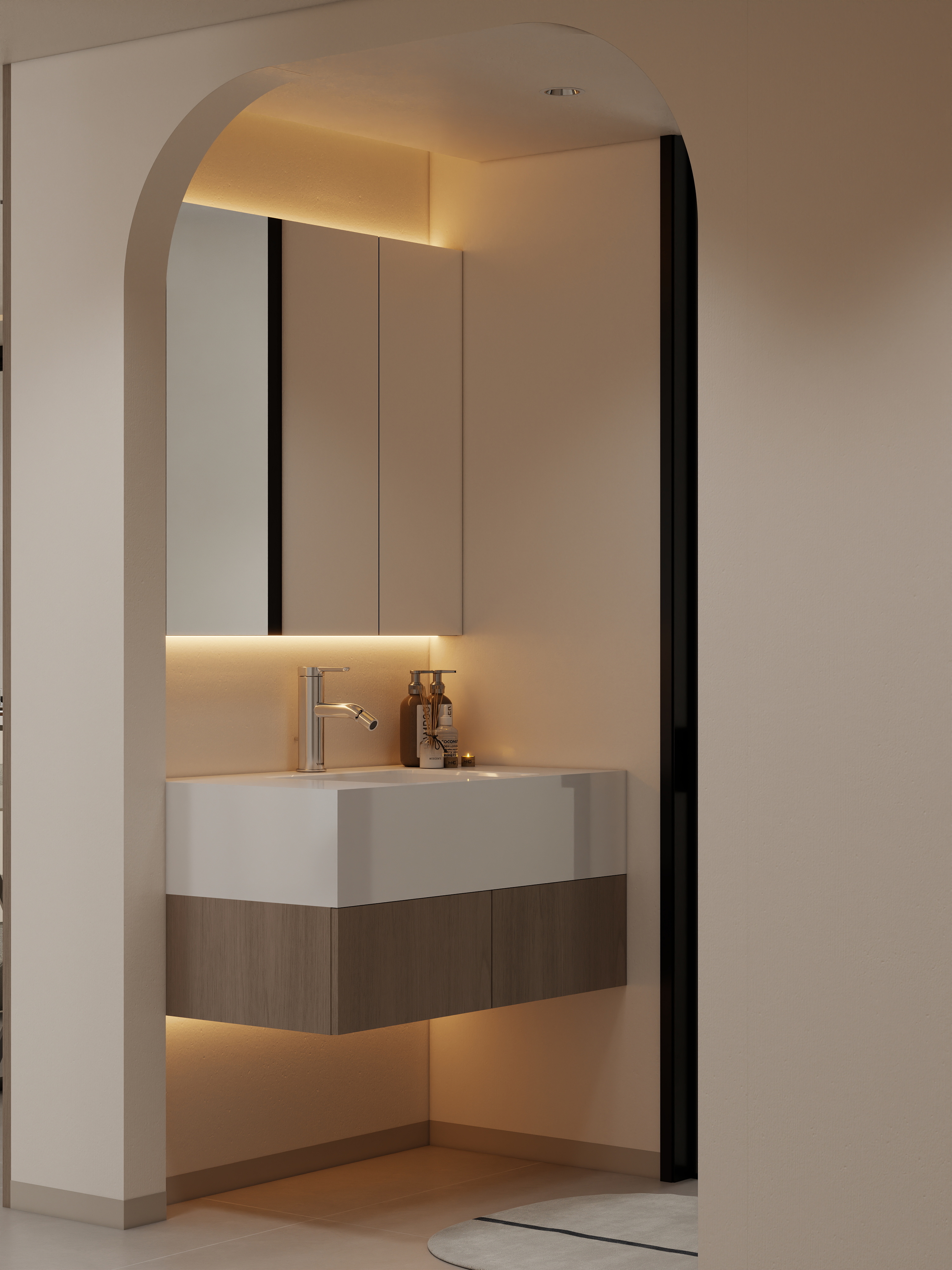 现代简约风·白云之星陈女士家装修丨中国广州-17