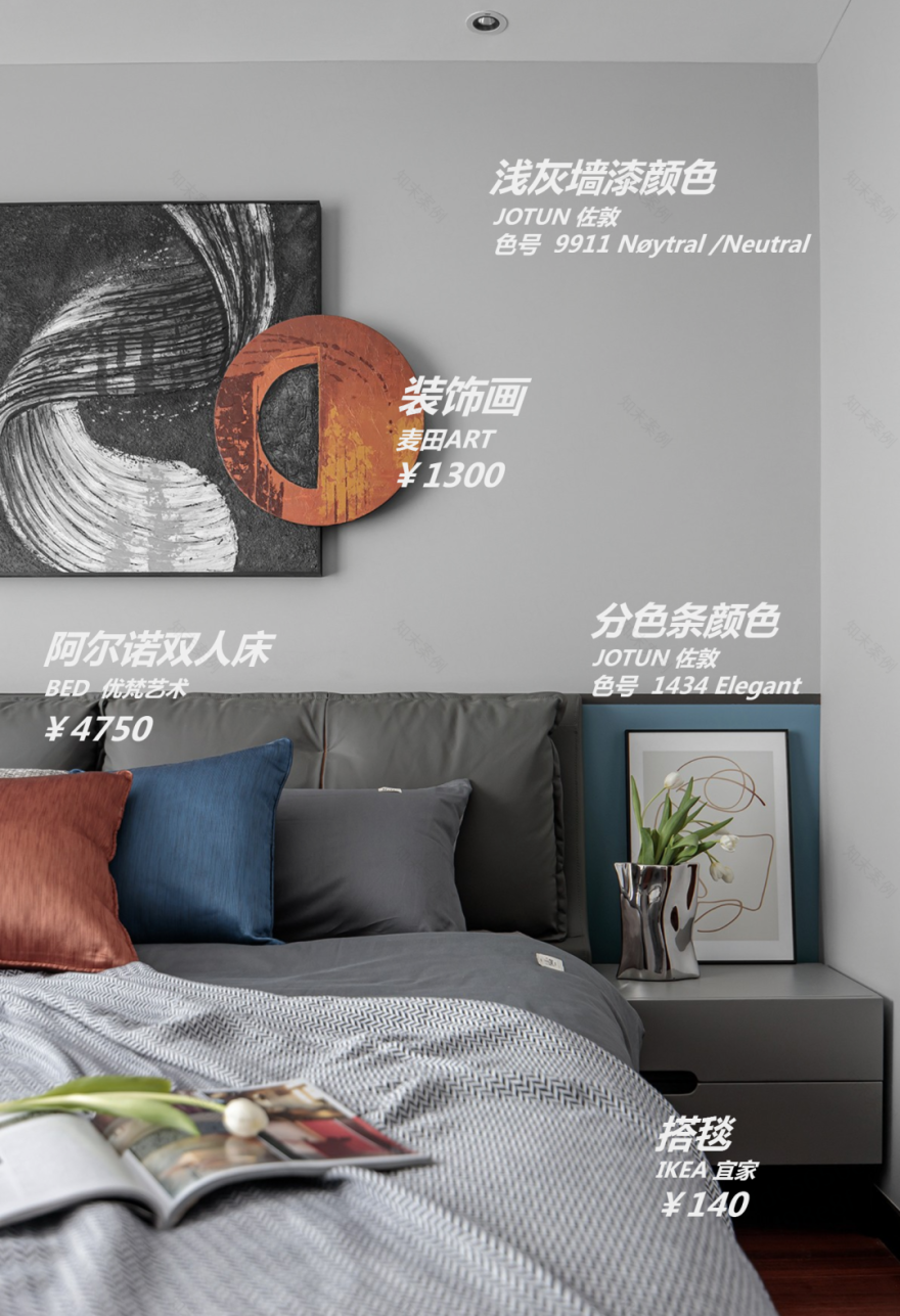 《灰色香根草》 | 打破精装房局限,实现空间风格颠覆-104