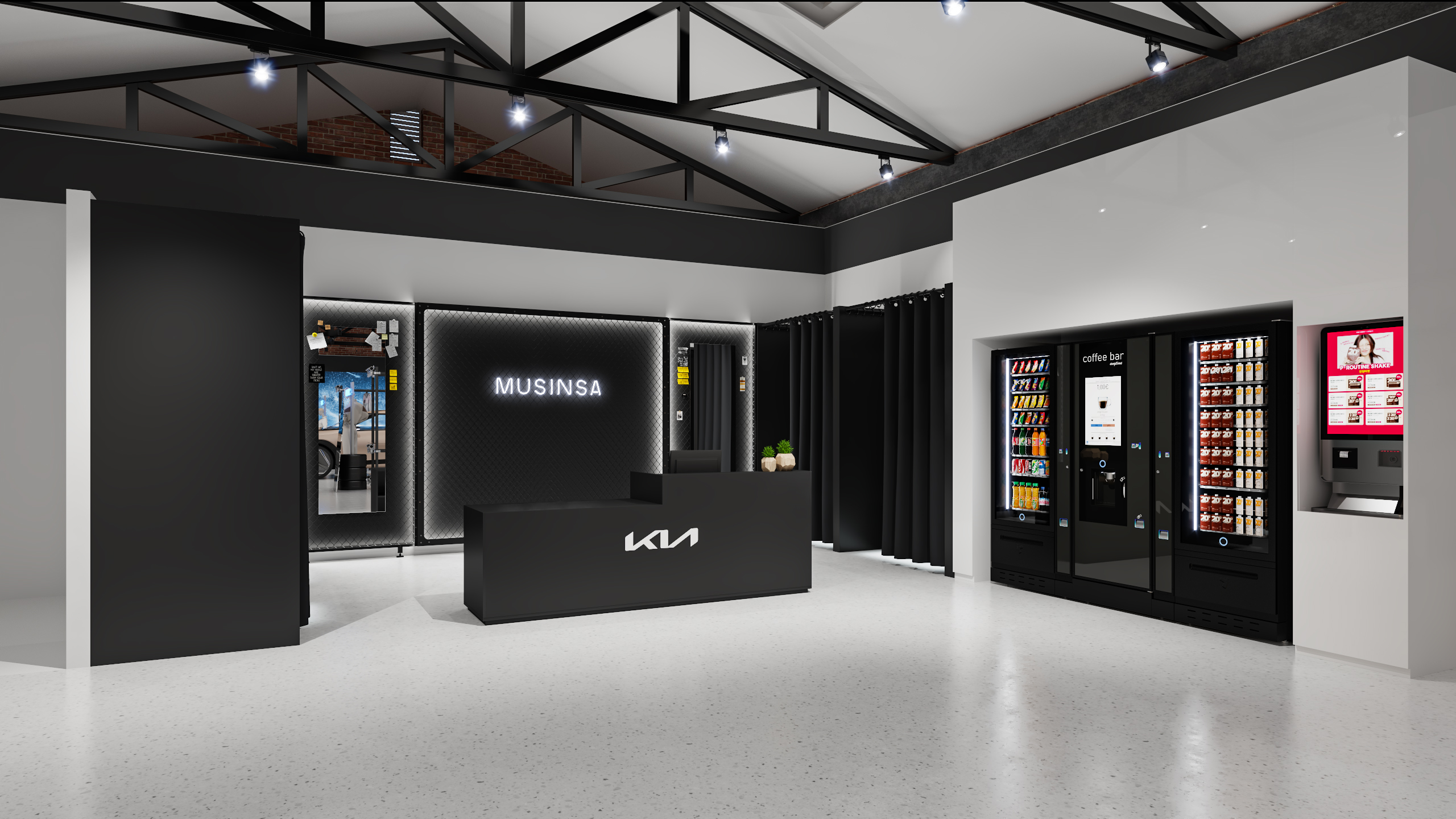 kia ev4电车，汽车展厅-7