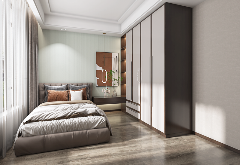 现代风高级感平层住宅设计效果-6