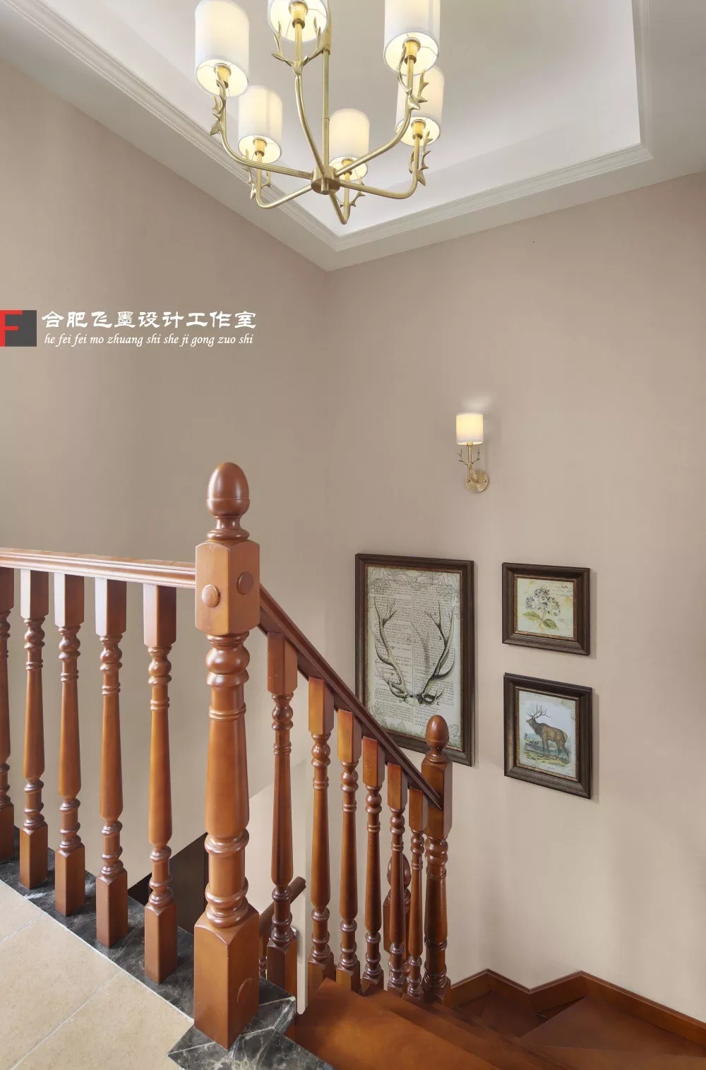 飞墨设计新作品 | 《彼岸花开》 | 200㎡美式-56