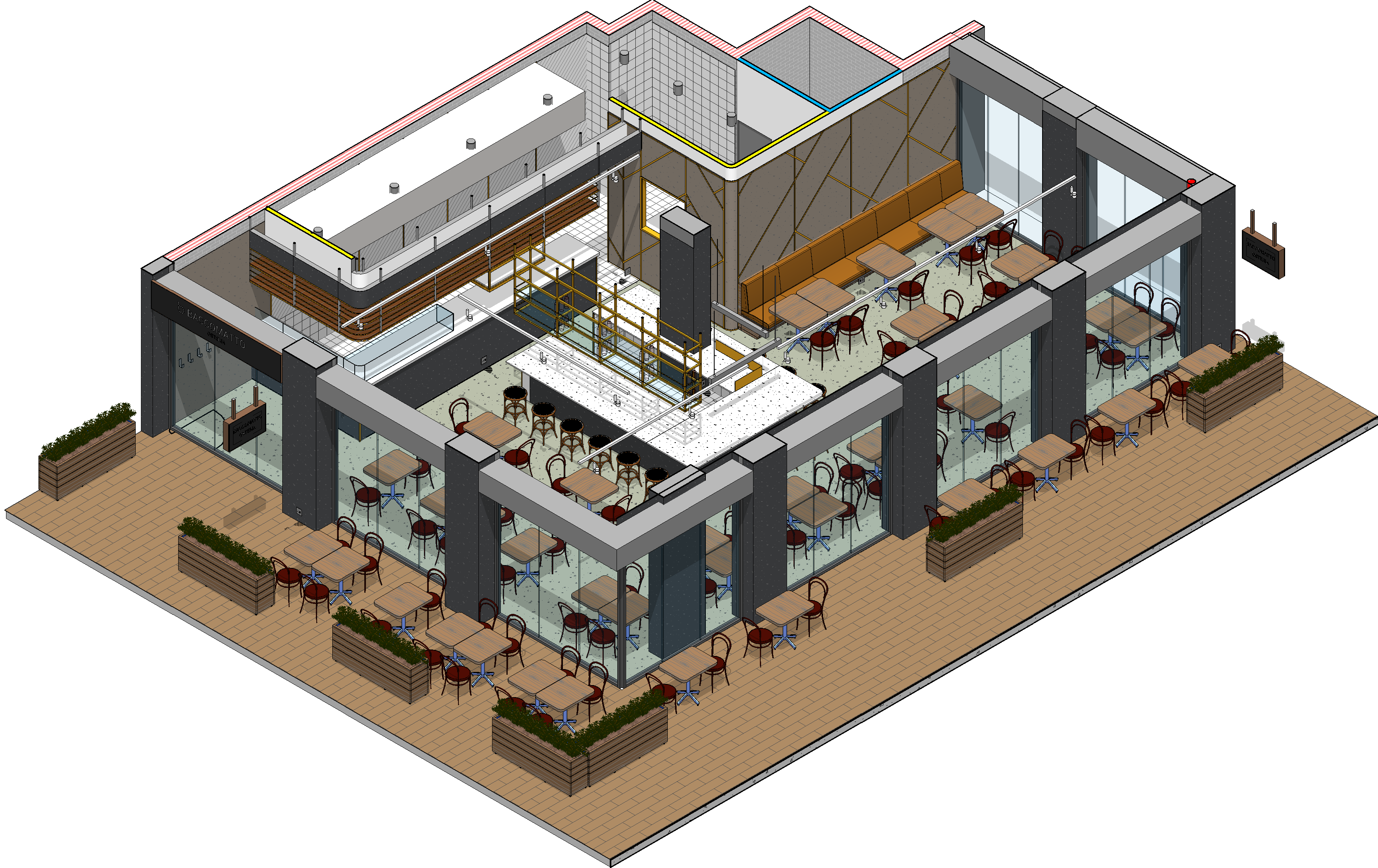 Baccomatto Osterial 餐厅设计丨澳大利亚新南威尔士丨Design Partnership Australia-24