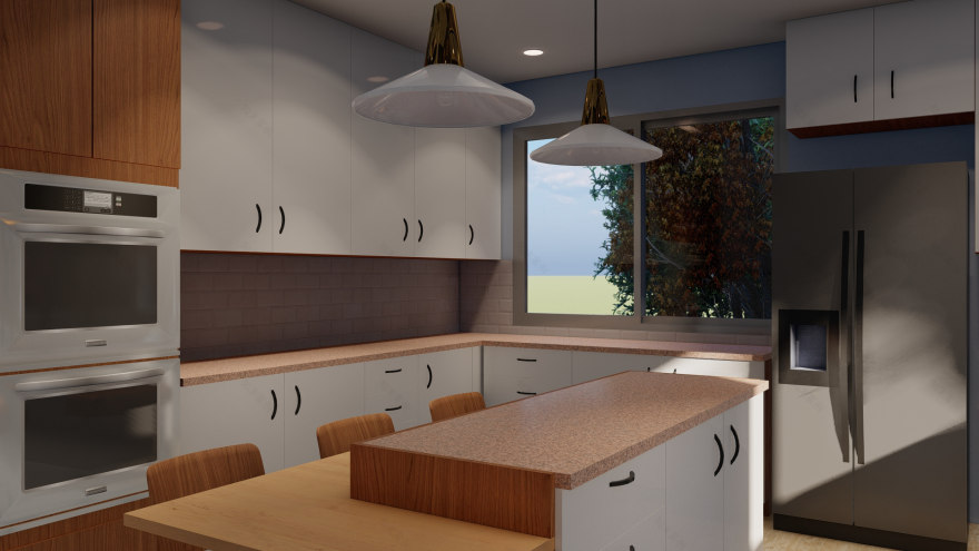 Cuisine en U design(U型厨房设计)-8