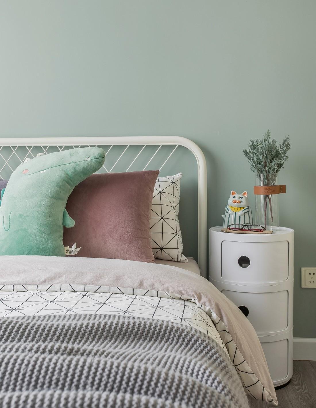 广州盈彩美居 78 平二手房翻新,打造超大厨房与个性空间-38