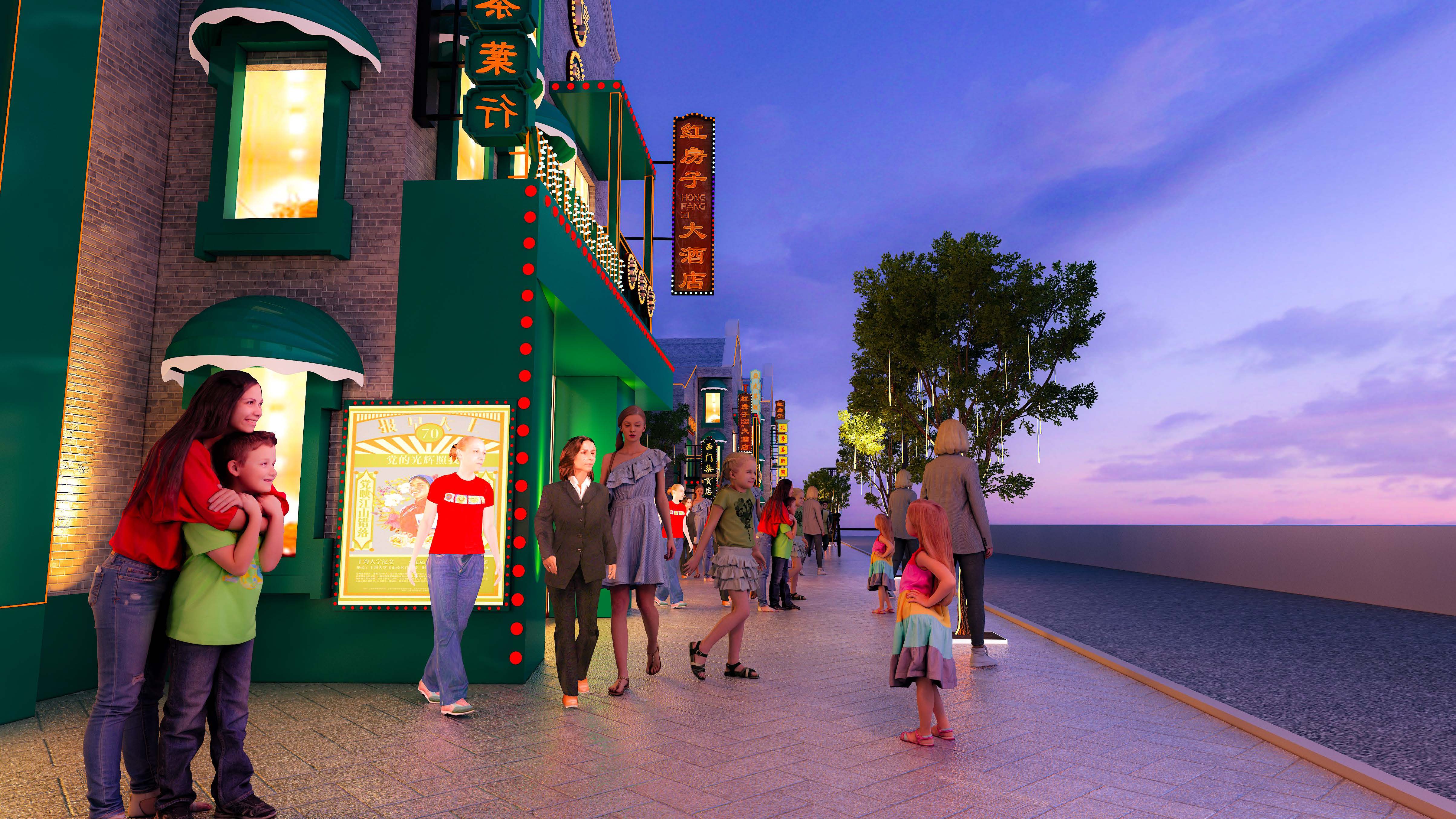 老街打造夜间示范经济区-15