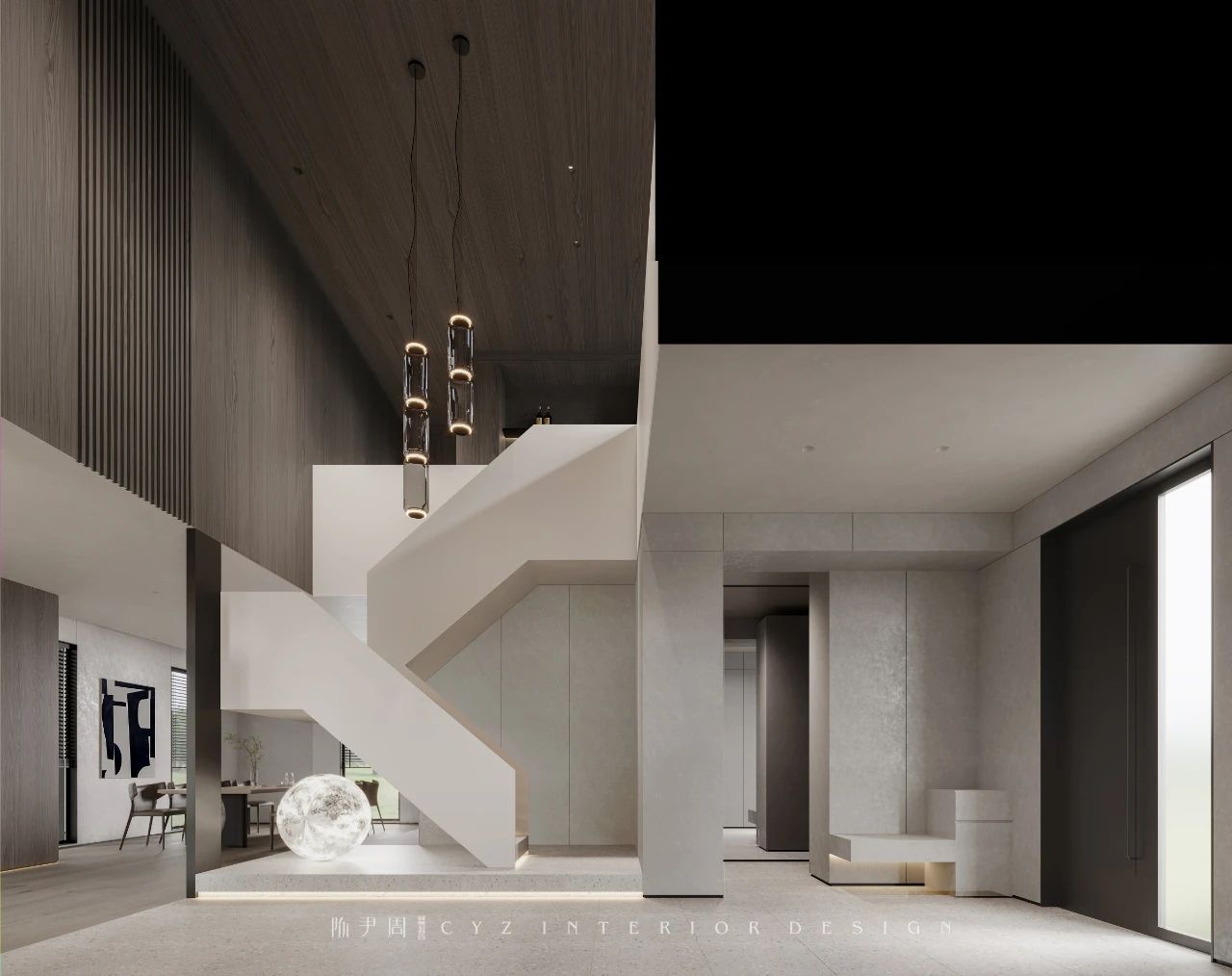 意式轻奢现代别墅设计丨中国上海-17