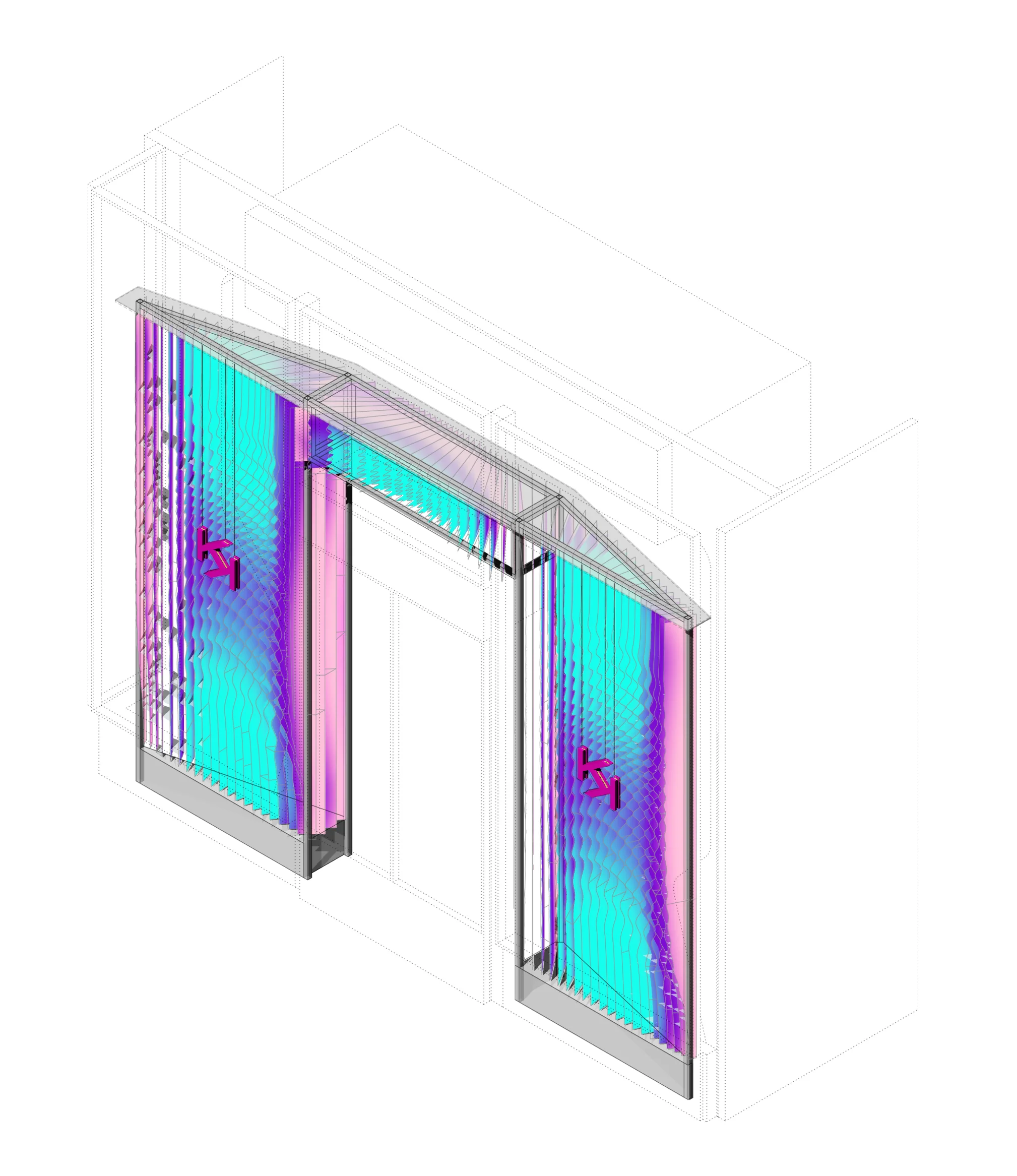 奇可美兰诺橱窗（这里假设Kiko Milano是品牌名，如果这是其他特定名称或有特定语境请补充更详细信息） 丨英国伦敦丨ALEKSA studio-9
