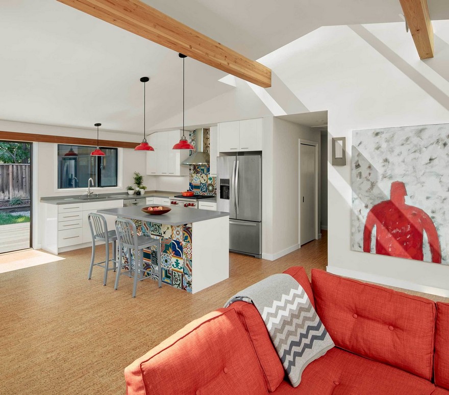 Conventional One-Story Ranch Converted into a Warm and Open Home-6