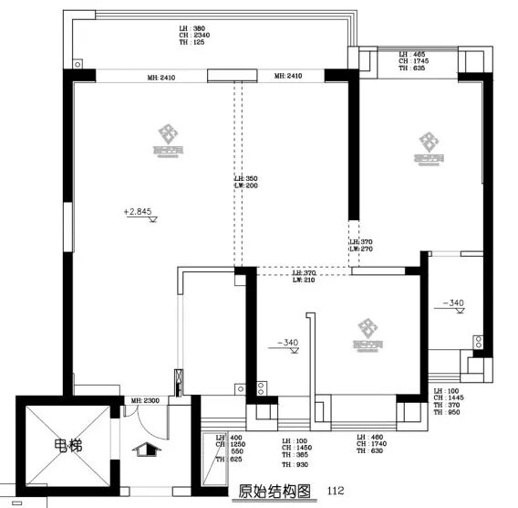 公益户型解析|本期：国樾滨江128平-三套方案，你喜欢保守型设计还是大刀阔斧？-23