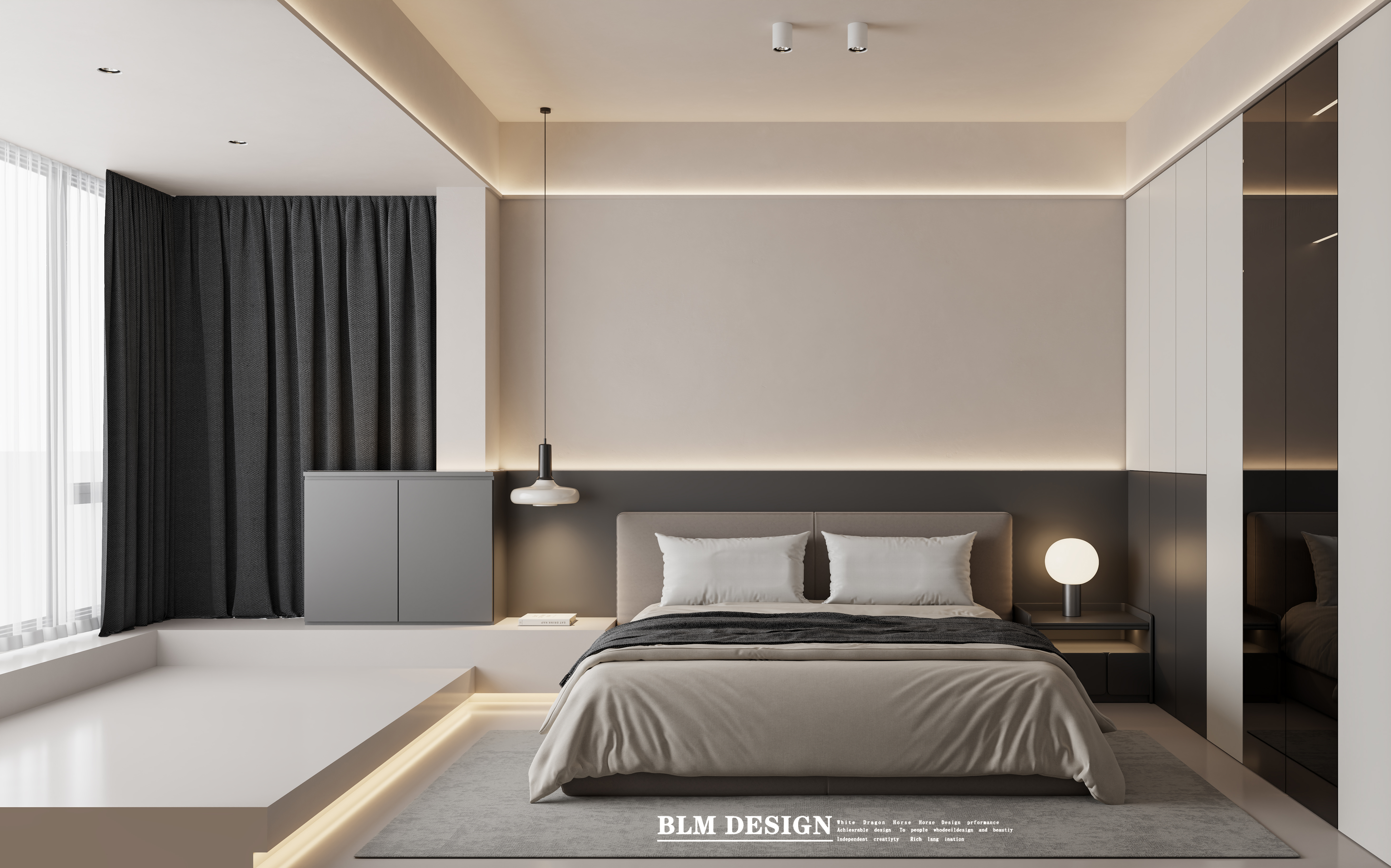 高冷意式——白龙马效果图-3