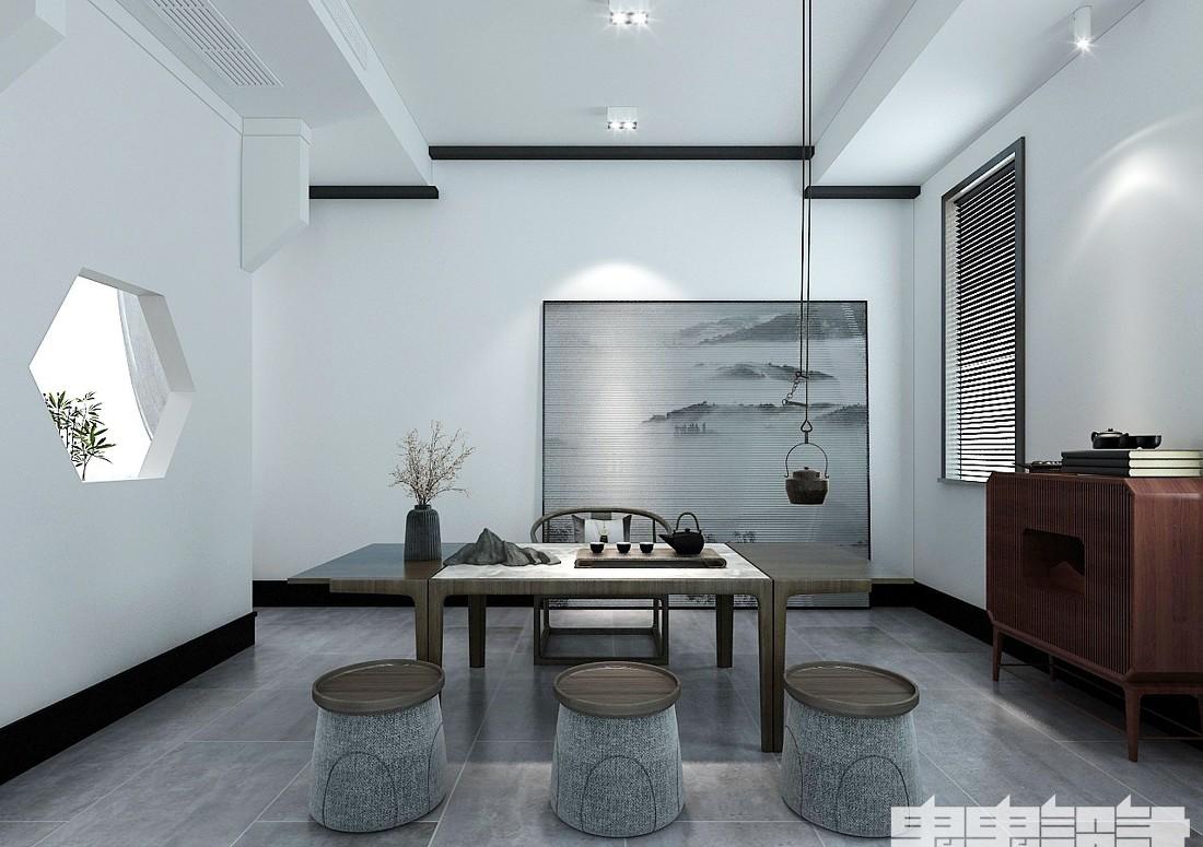 现代简约风格中的东方意境之美-27