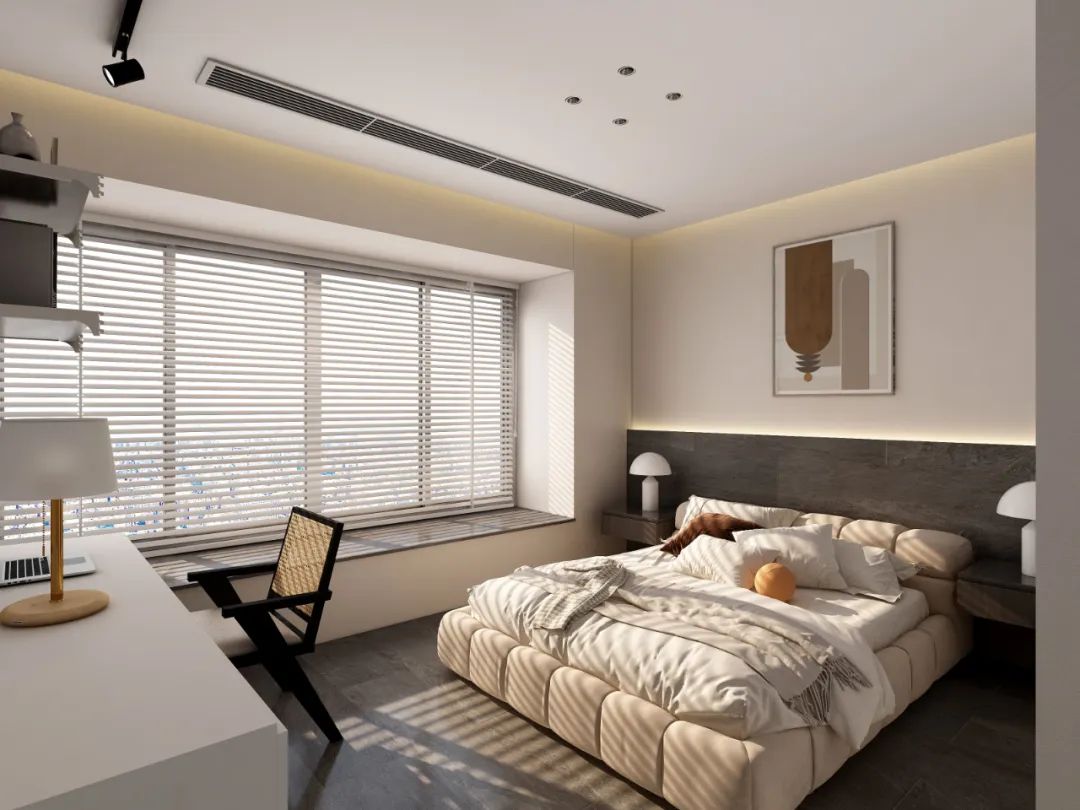 奶油灰的温馨治愈之家-8