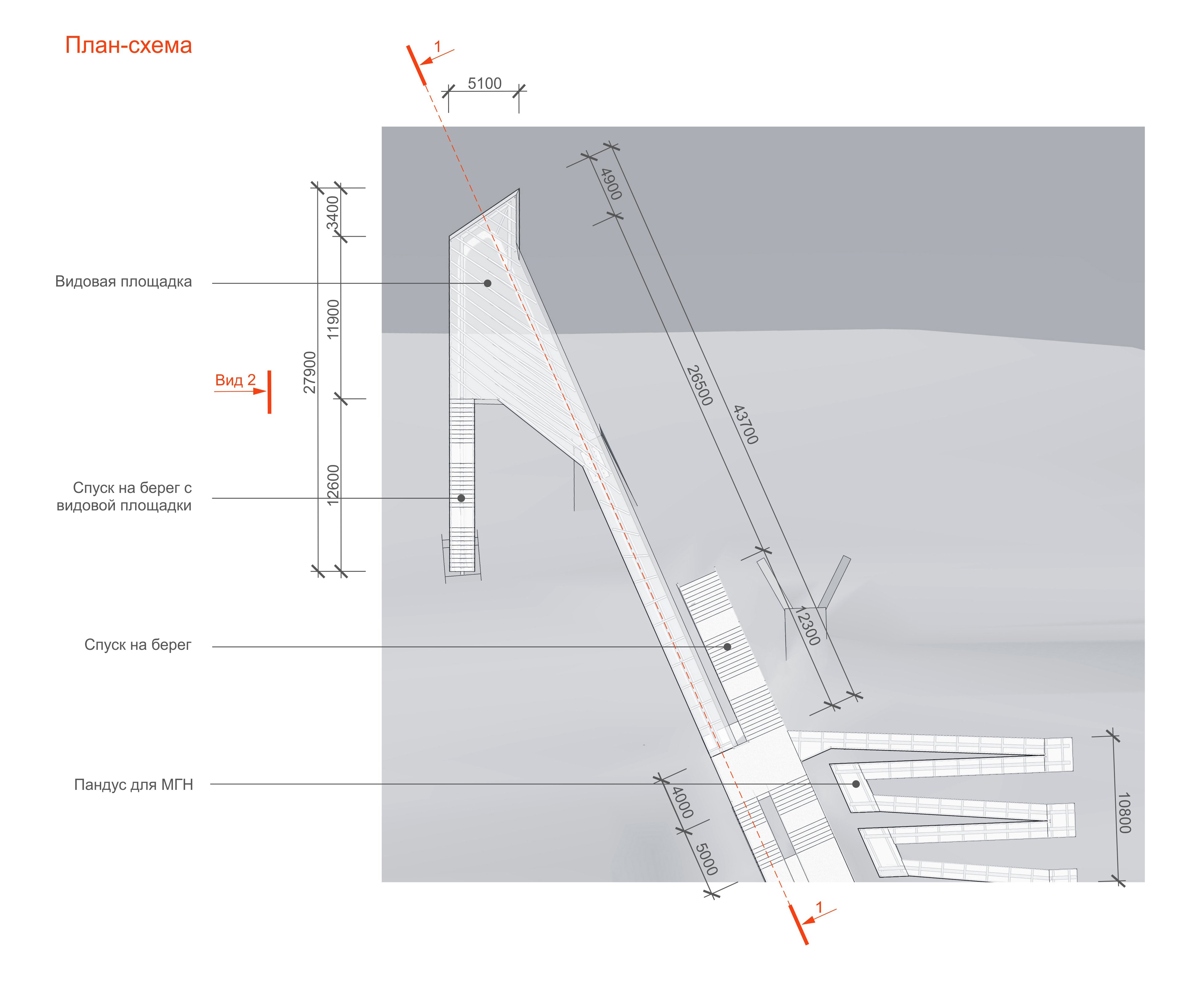 VIEWING PLATFORM NEAR KRASNOYARSK DAM / Version 1 | OOO ADM (OOO Architecture Design Modeling)-11
