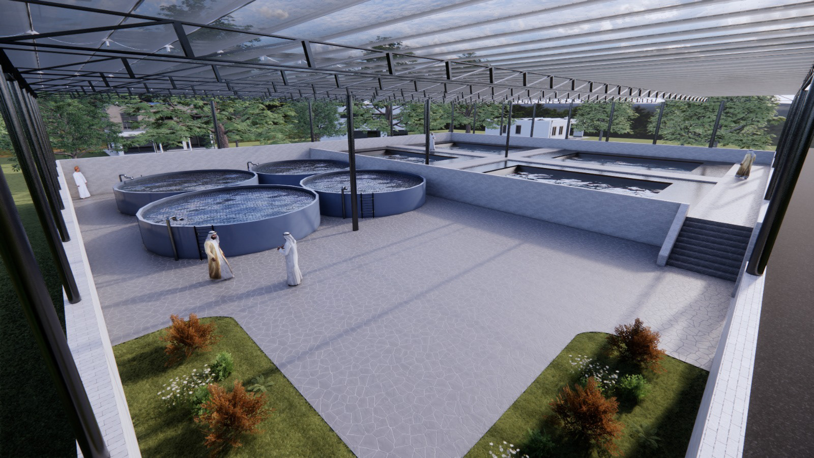 Aquaculture Facility Design and 3D Visualization-15