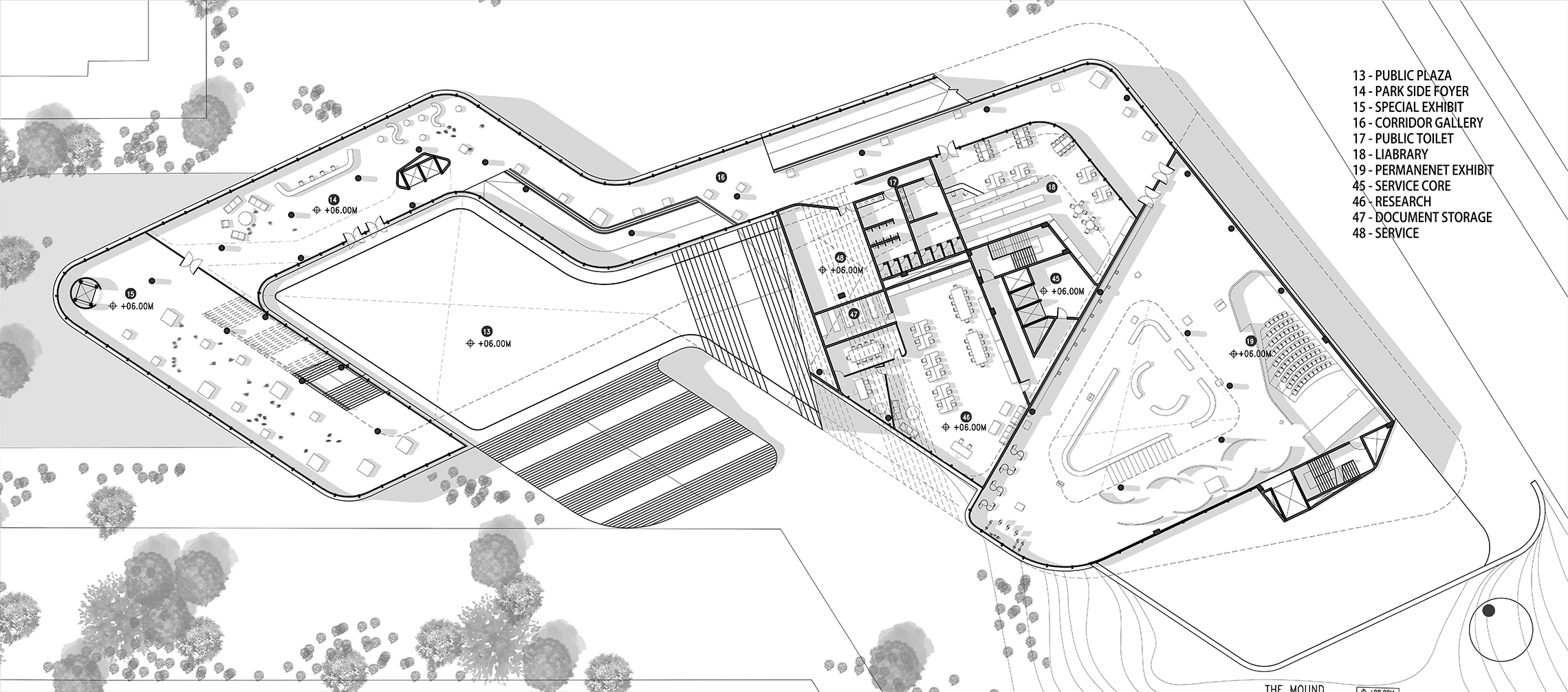 语言博物馆 · 公园中的交流空间-8