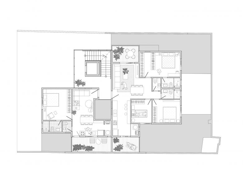 布宜诺斯艾利斯 350 公寓丨巴西丨Vazio S,A-28