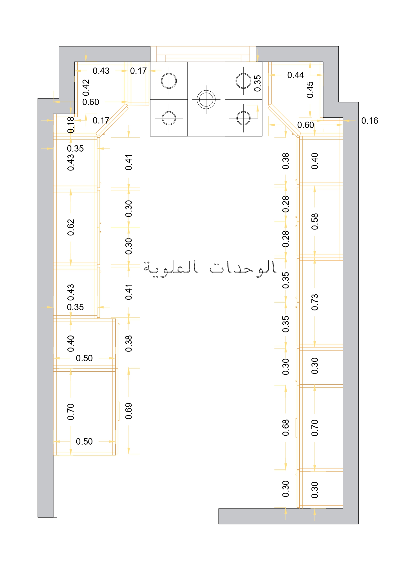 Design and Shop drawings for Kitchen-4