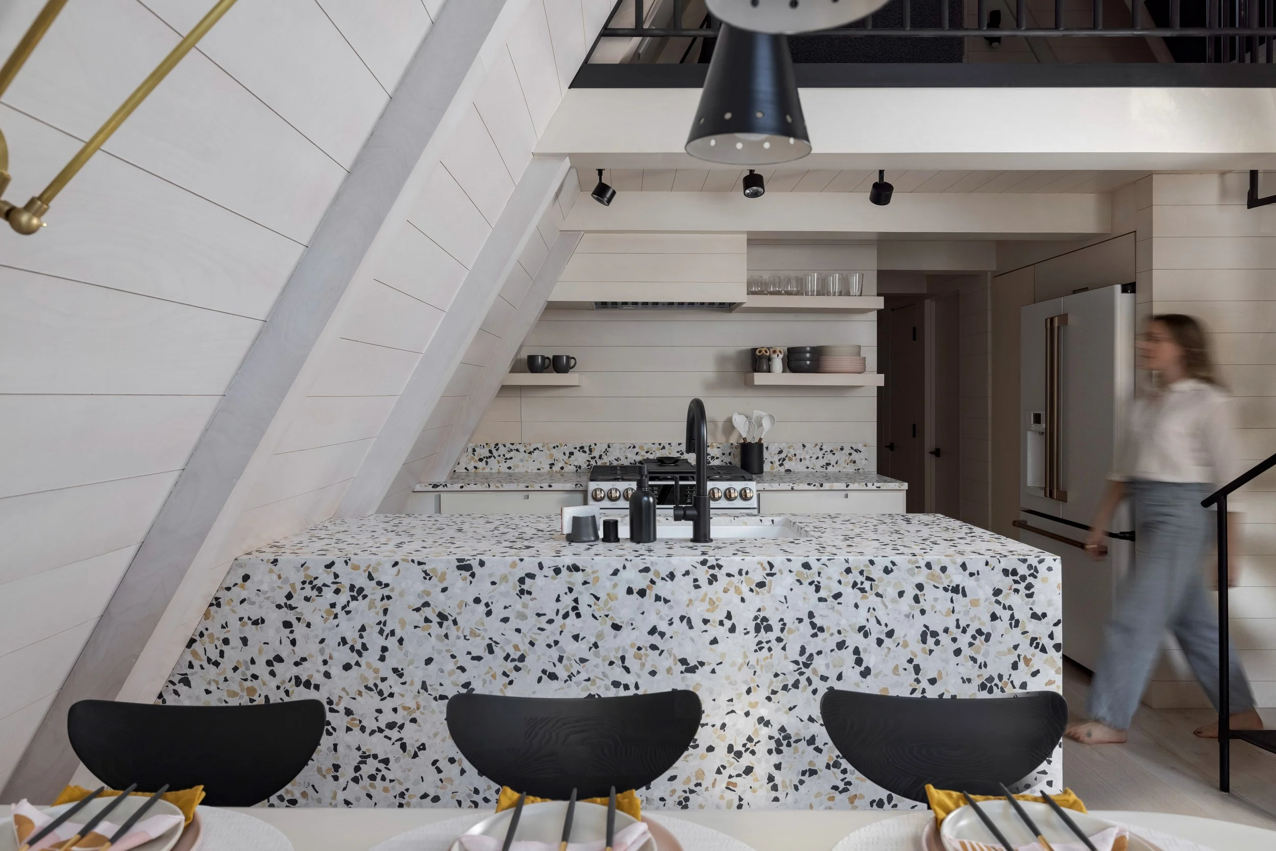 小猫头鹰A字形房屋丨美国加利福尼亚丨HSH Interiors-3