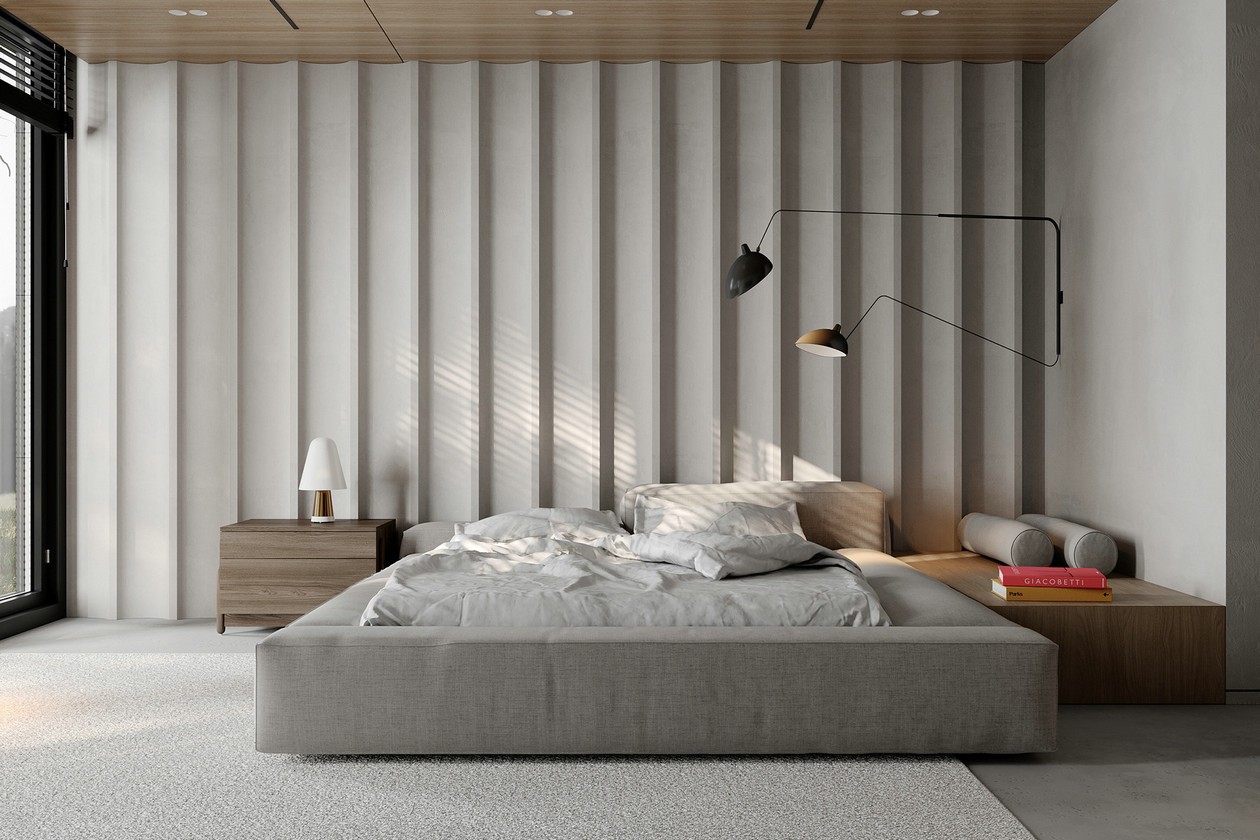 原木与灰色 打造出家居时尚美学-12