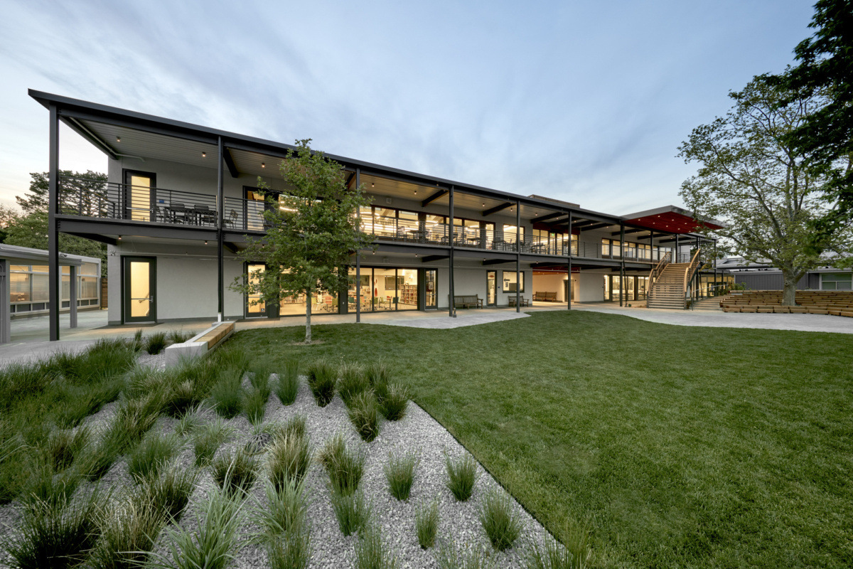 马克·戴学校——学习共享区和行政增建部分-11