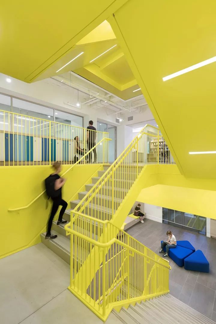 曼哈顿“蓝校”打造多彩学习空间-13