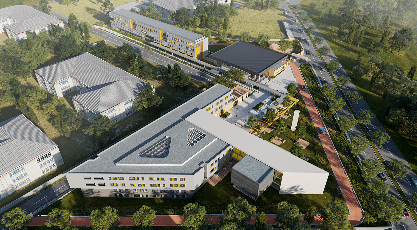 安卡拉埃尔曼·伊利恰克科学高中丨土耳其安卡拉丨CBN Architecture-11