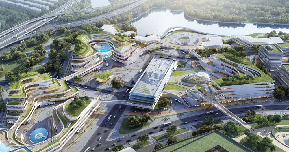 成都升仙湖站 TOD 一体化设计 | 打造公园城市新名片-37