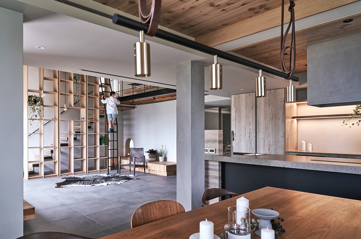 合风苍飞设计 | 184平自然迴游亲子宅 -81