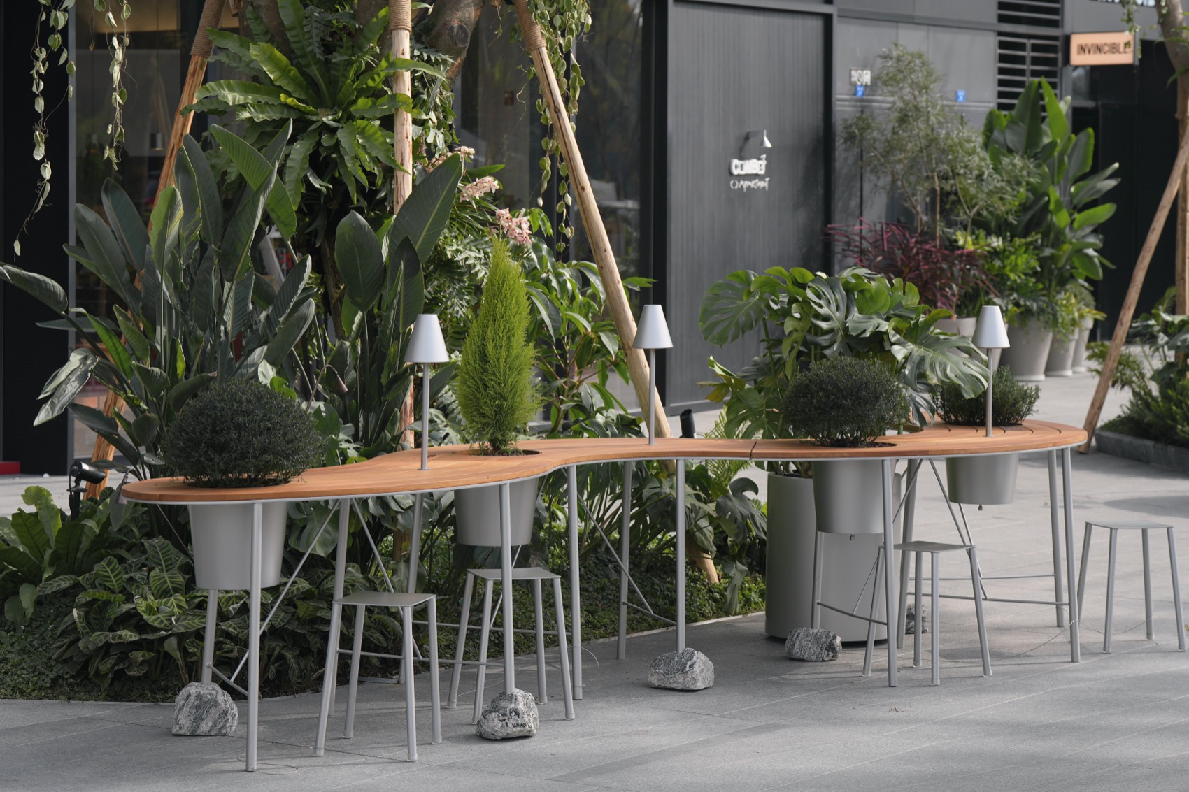 河流与卵石:桌桌计划2·0公共家具及摊位设计丨中国成都丨行波工作室（公共家具与市集摊位）等多家-6