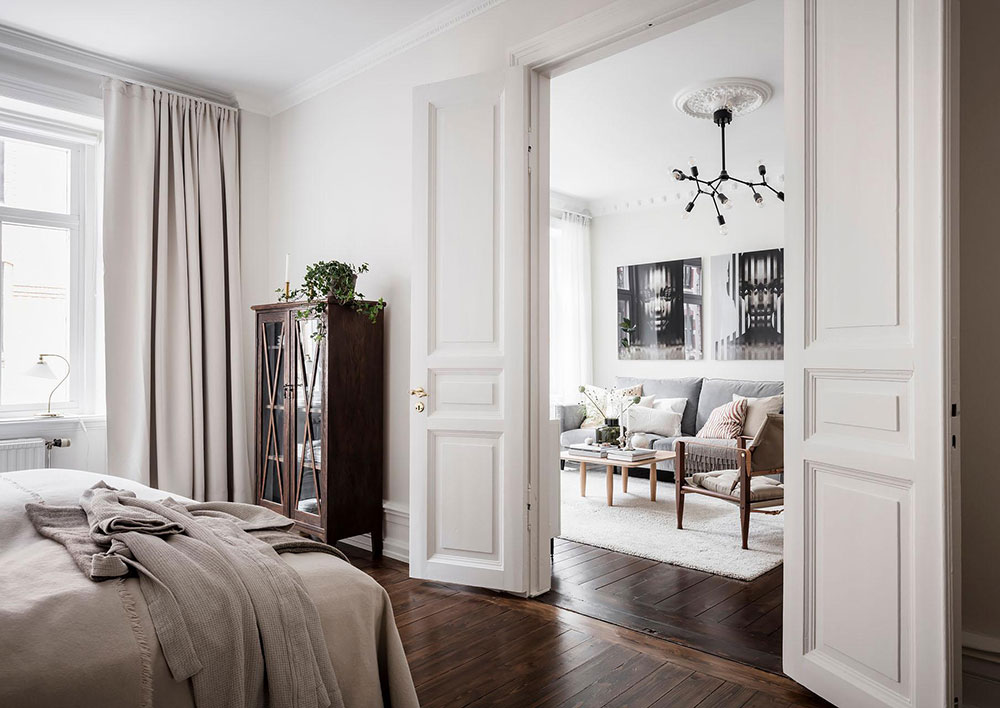 优雅神秘的斯堪的纳维亚风格公寓-6
